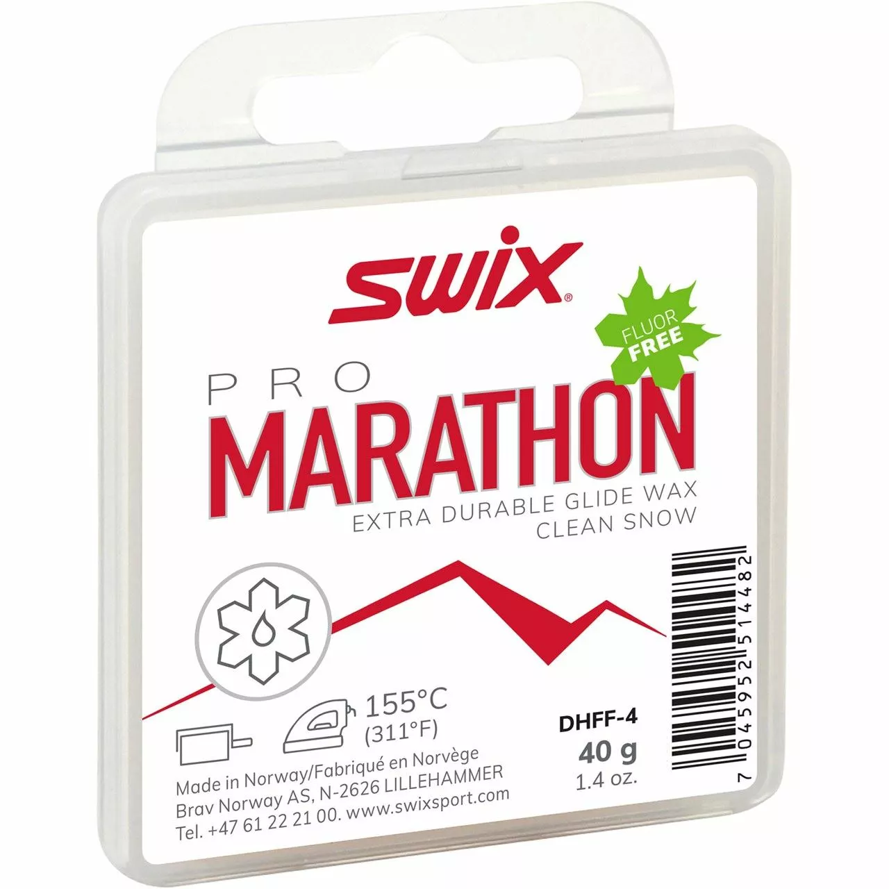 Swix Marathon White Fluor Free 40 Gr 3 Swix Marathon White Fluor Free 40 Gr