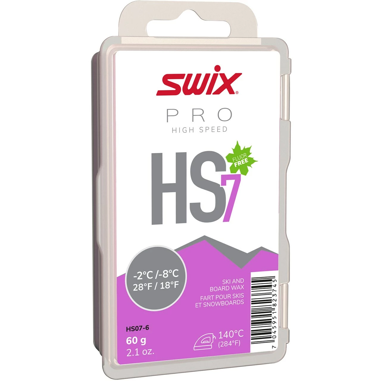 Swix HS7 Violet, -2°C/-8°C, 60g 3 Swix HS7 Violet, -2°C/-8°C, 60g