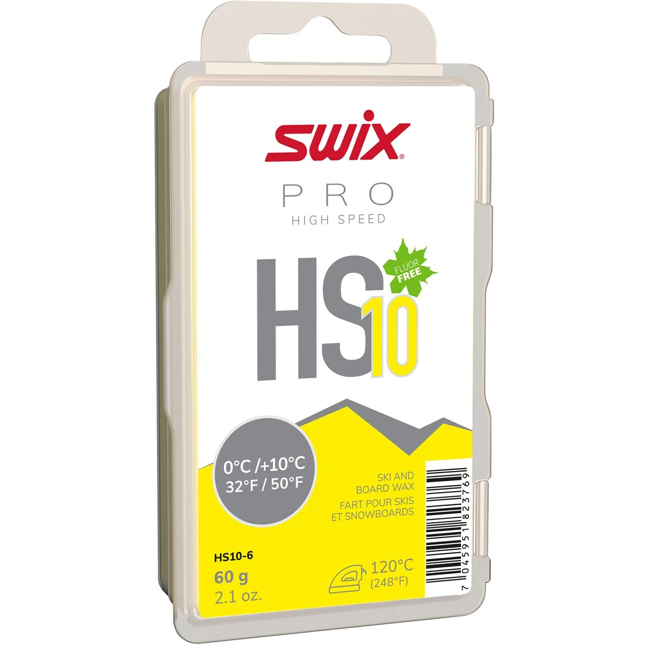 Swix HS10 Yellow, 0°C/+10°C, 60g 3 Swix HS10 Yellow, 0°C/+10°C, 60g