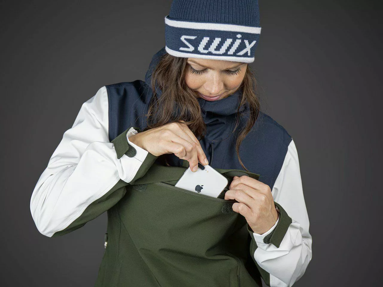 Swix Blizzard Anorak W Dark Olive 6 Swix Blizzard Anorak W Dark Olive - Bilde 4