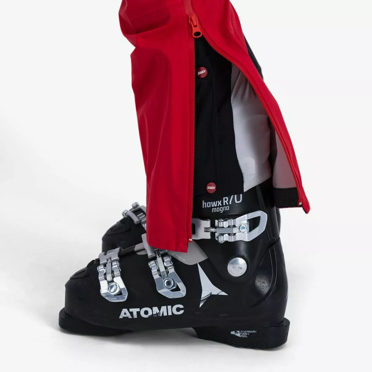 Swix Surmount Shell Bib Pants W Swix Red 11 Swix Surmount Shell Bib Pants W Swix Red - Bilde 9