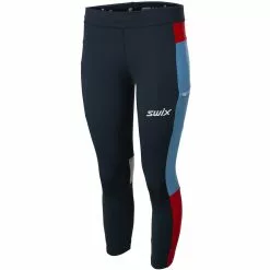 Swix Motion Premium Cropped Tights Women Dark Navy
