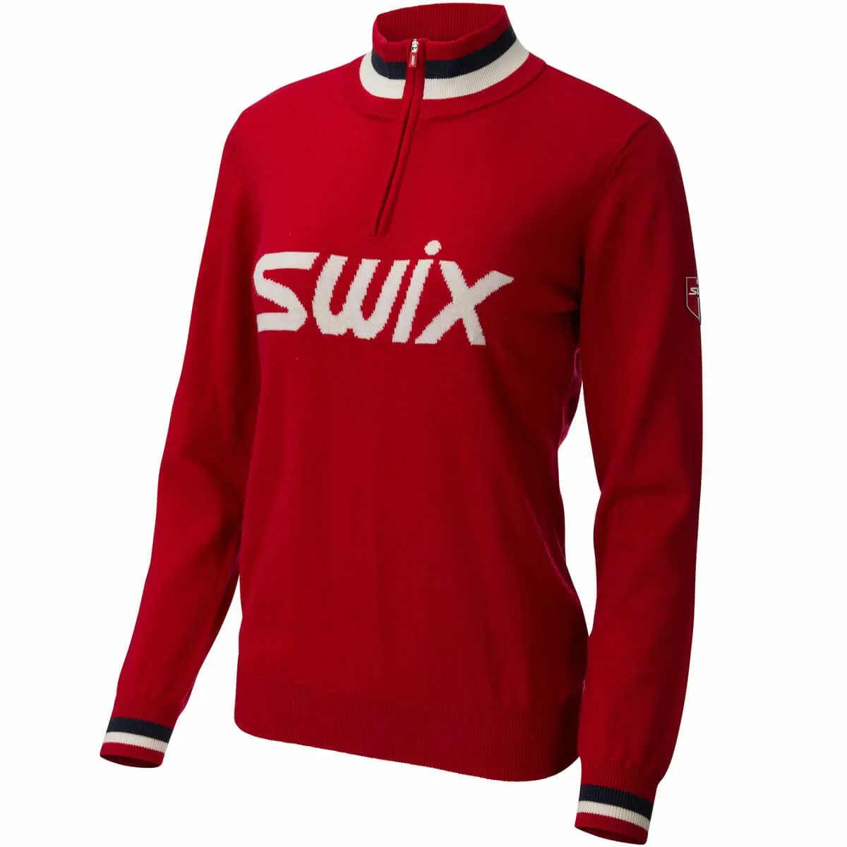 Swix Blizzard Logo Sweater W Swix Red 3 Swix Blizzard Logo Sweater W Swix Red