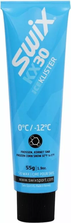 Swix KX30 Blue Ice Klister, 0c To -12c