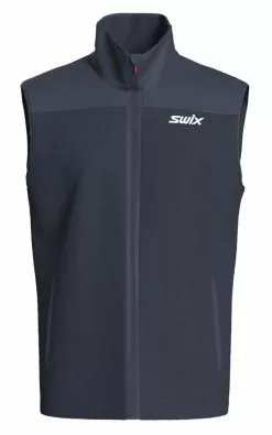 Swix Blizzard Midlayer Vest M Dark Navy